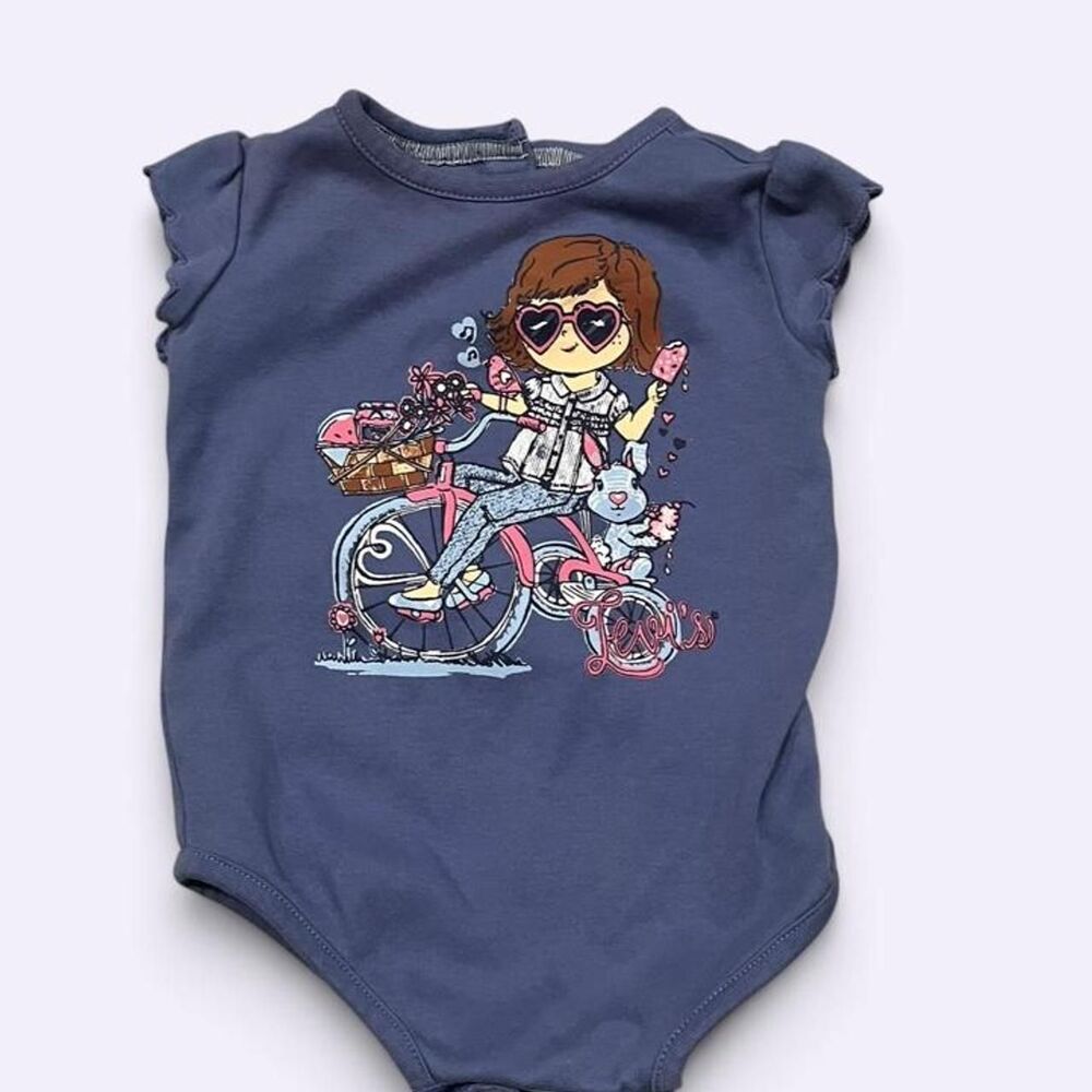 Levi-s Women's Blue and Navy Sleepsuits-babygrows